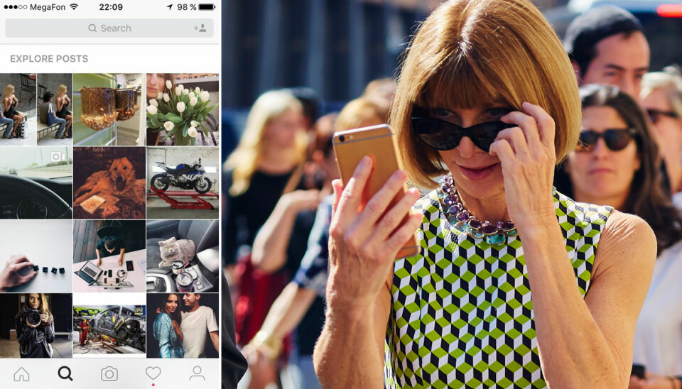 Instagram blir stilrent - satsar på svartvit design