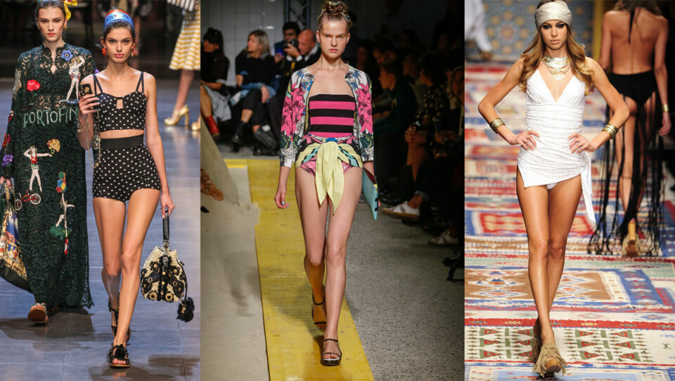 Badmode inför sommaren 2016 från Dolce & Gabbana, I’M Isola Marra och Fisico Christina Ferrari. Badmode inför sommaren 2016 från Dolce & Gabbana, I’M Isola Marra och Fisico Christina Ferrari.