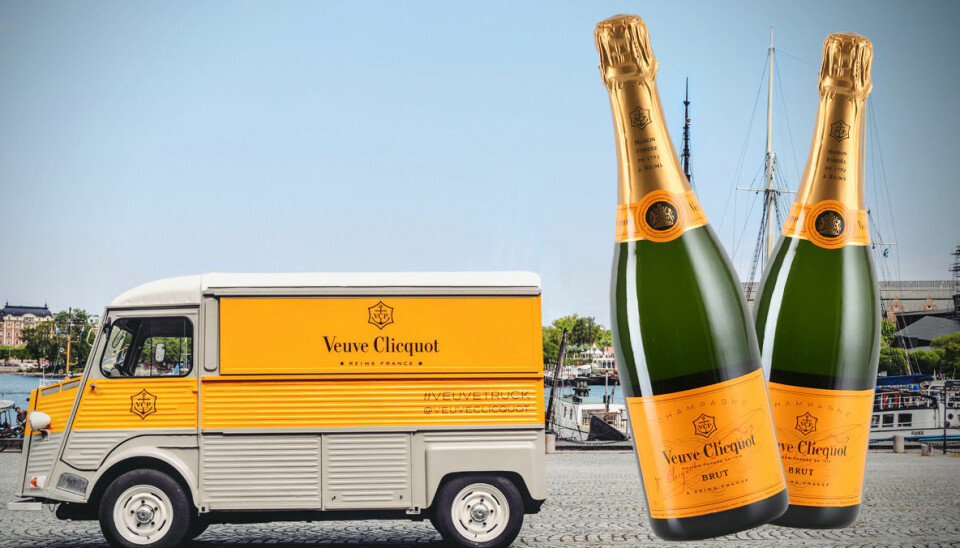 Hit kommer champagnetrucken med Veuve Cliquot i sommar