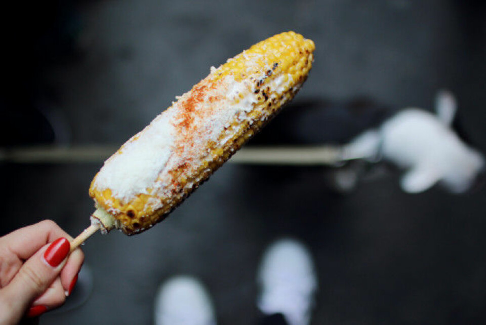 Hanna Stefansson på semester i New York. Hanna Stefansson på semester i New York.