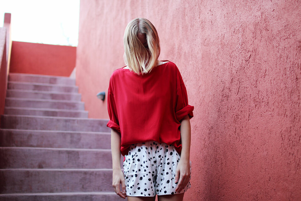 Rött är en av Hannas favoritfärger just nu. Rött är en av Hannas favoritfärger just nu.