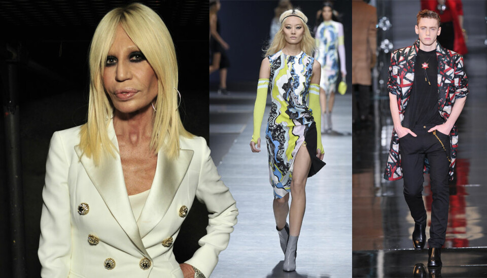 Donatella Versace: 'Jag tror inte på att blanda ihop könen'