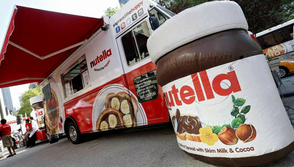 Efter succén med champagnetrucken - nu kommer Nutella-trucken