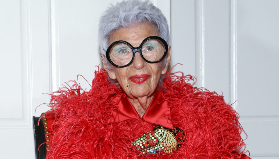 94-åriga modeikonen Iris Apfel lanserar kollektion för Macy's