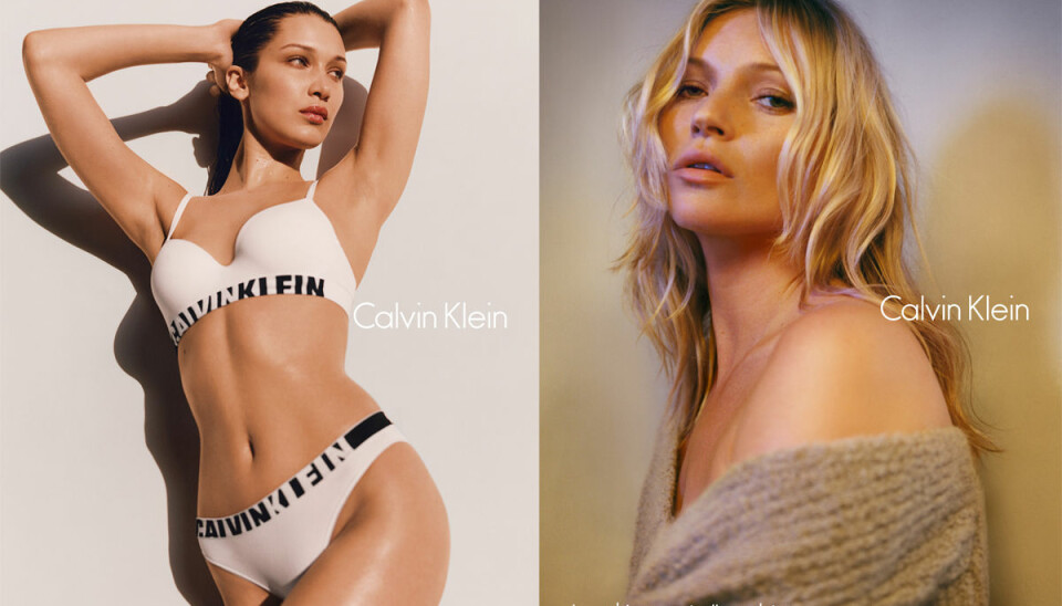 Kate Moss frontar Calvin Kleins nya, heta kampanj