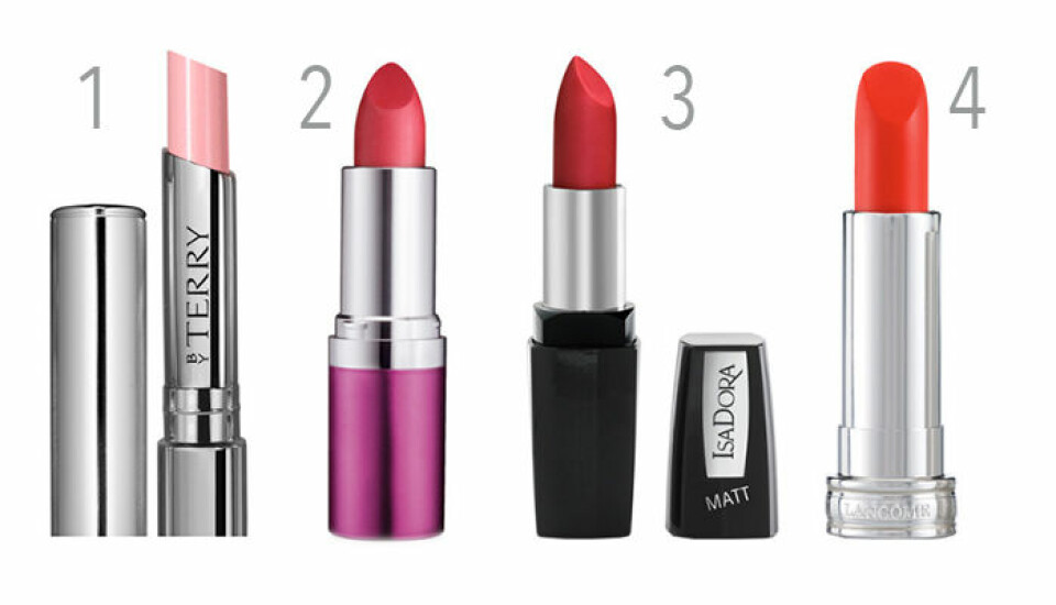 Nyanserna på läppstift som får dina tänder att se vitare ut