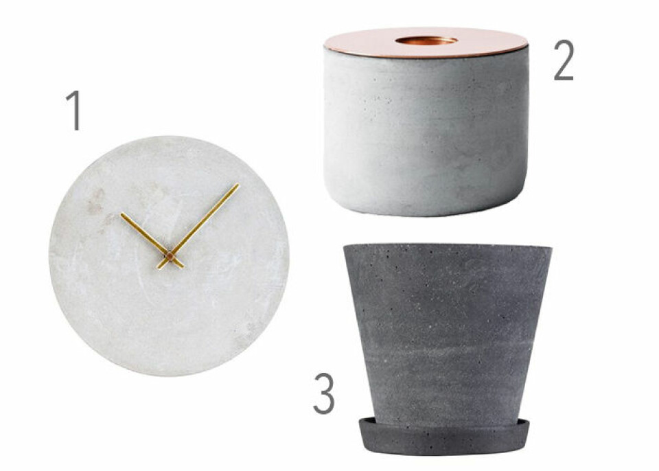 Inspiration: 17 snygga inredningsidéer med betong