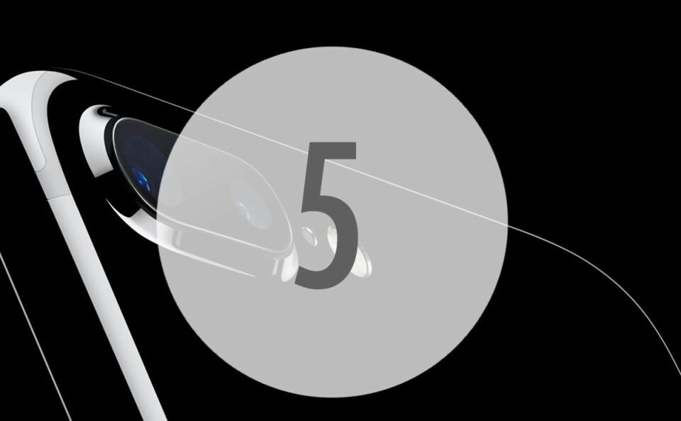 5. Färger. Iphone 7 släpps i svart, högblankt svart, guld, silver och roséguld.