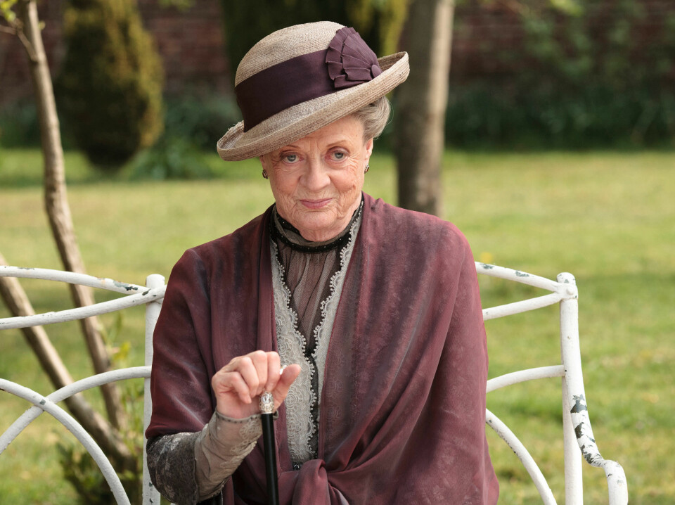 Downton Abbey Season 2 - Episode 3Shown: Dame Maggie Smith as the Dowager Countess. Supplied by insight media
