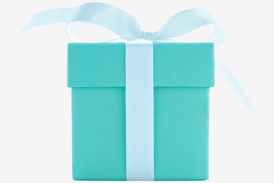 Den lilla blå boxen från Tiffanys är mångas dröm.
