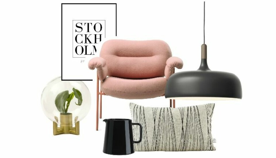 Så inreder vi i höst: kalla färger möter rosa toner