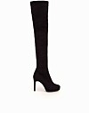 Knähöga boots är alltid rätt på halloween. Platform Over Knee Boot, NLY shoes, 599 kr.