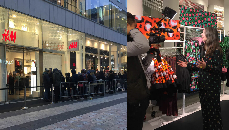 Video: Se hysterin vid butikslanseringen av Kenzo x H&M