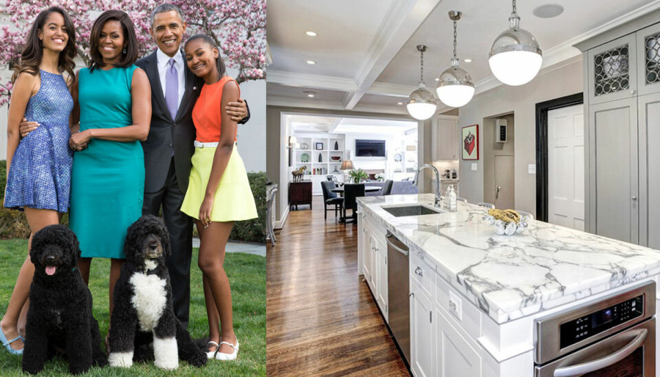 Familjen Obamas nya lyxiga villa – se bilderna