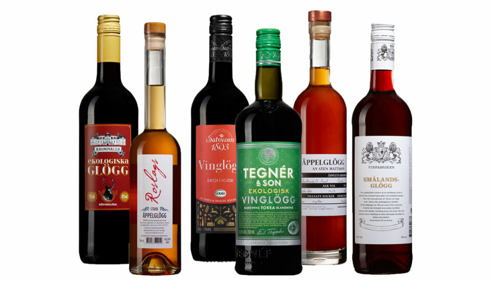 Glögg med mindre socker – sex sorter att testa