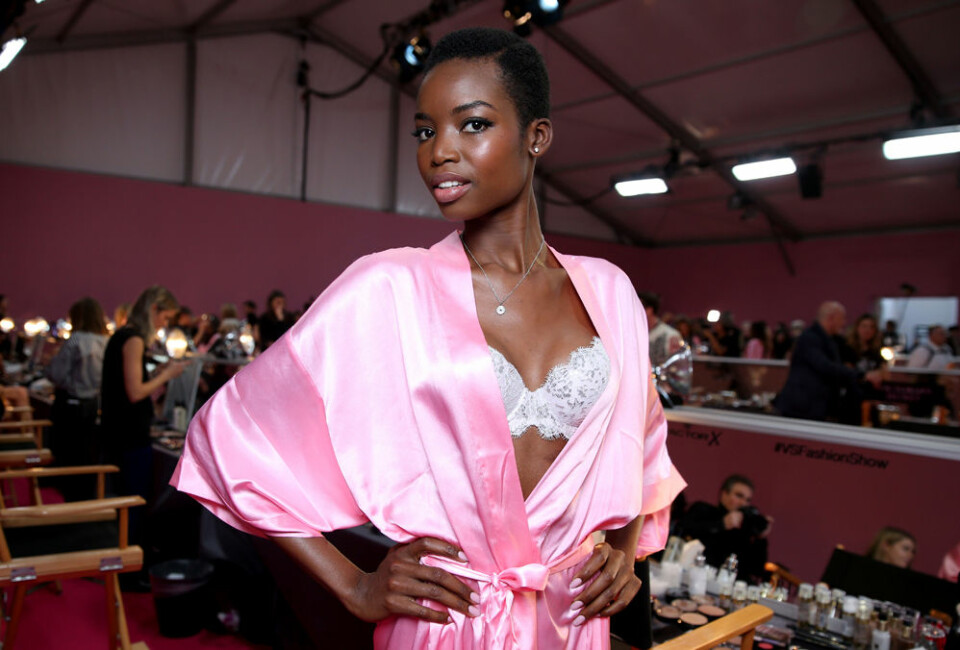 Mandatory Credit: Photo by WWD/REX/Shutterstock (7528545be)Maria Borges backstageVictoria's Secret Fashion Show, Backstage, Grand Palais, Paris, France - 30 Nov 2016