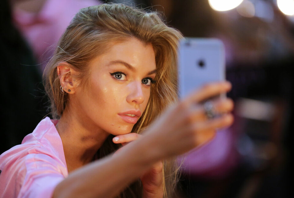 Mandatory Credit: Photo by James Gourley/REX/Shutterstock (7527791bi)Stella Maxwell backstageVictoria's Secret Fashion Show, Backstage, Grand Palais, Paris, France - 30 Nov 2016