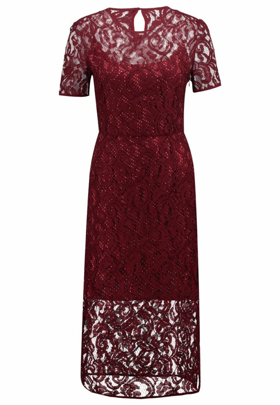 21 röda spetsklänningar – perfekta till julafton