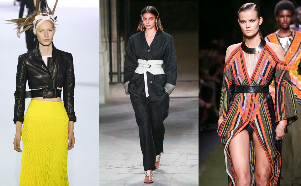 Markera midjan med ett skärp à la Haider Ackermann, Isabel Marant och Balmain! Markera midjan med ett skärp à la Haider Ackermann, Isabel Marant och Balmain!