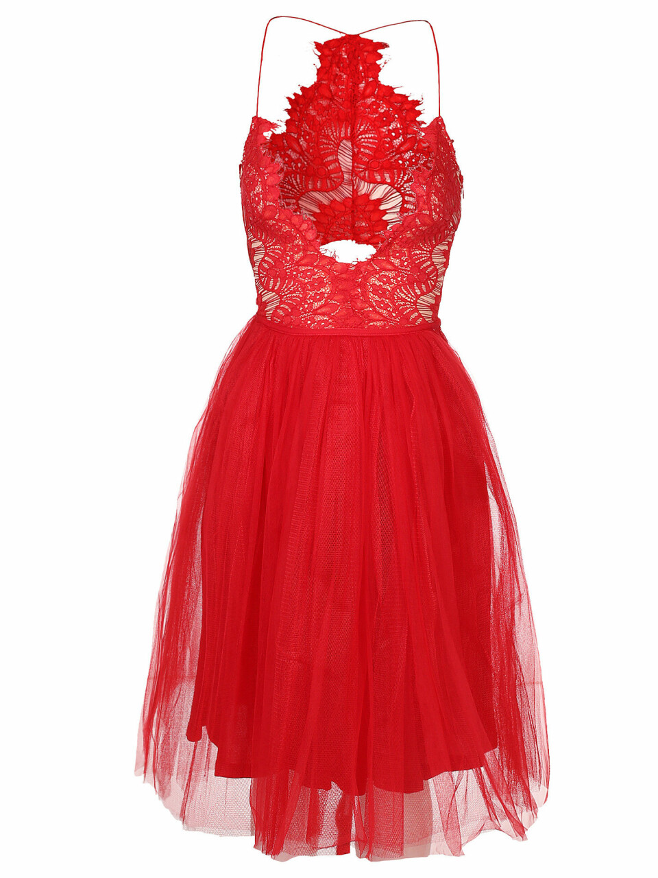 21 röda spetsklänningar – perfekta till julafton