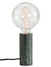 Stilren bordslampa i gr&ouml;n marmor fr&aring;n Marble