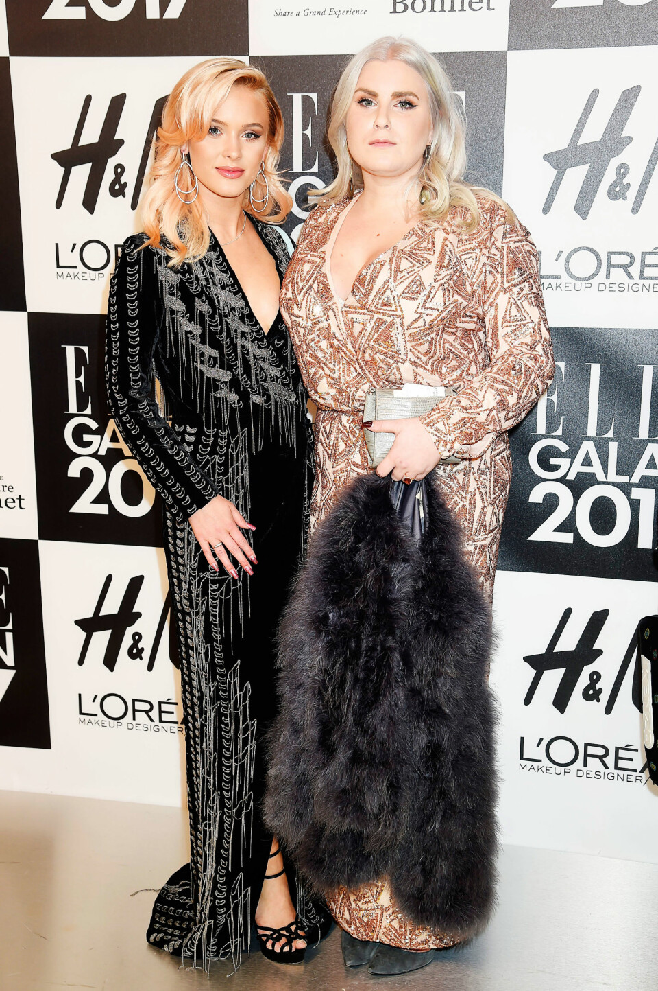 Zara Larsson och Michaela Hamilton