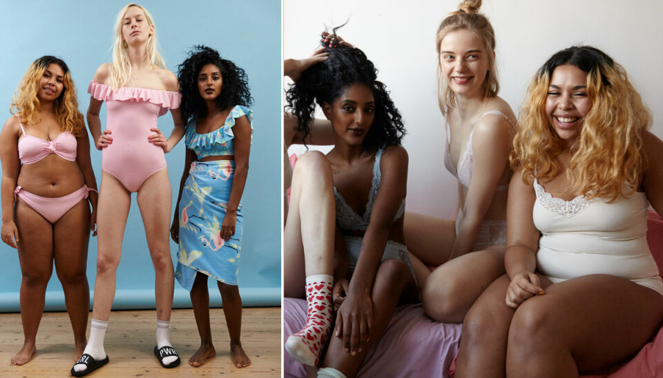 Svensk klädkedja gör helt oretuscherad underklädeskampanj