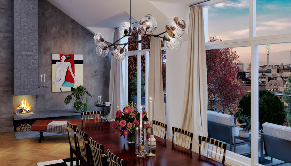Penthouse i Stockholm säljs för 68 miljoner – se bilderna
