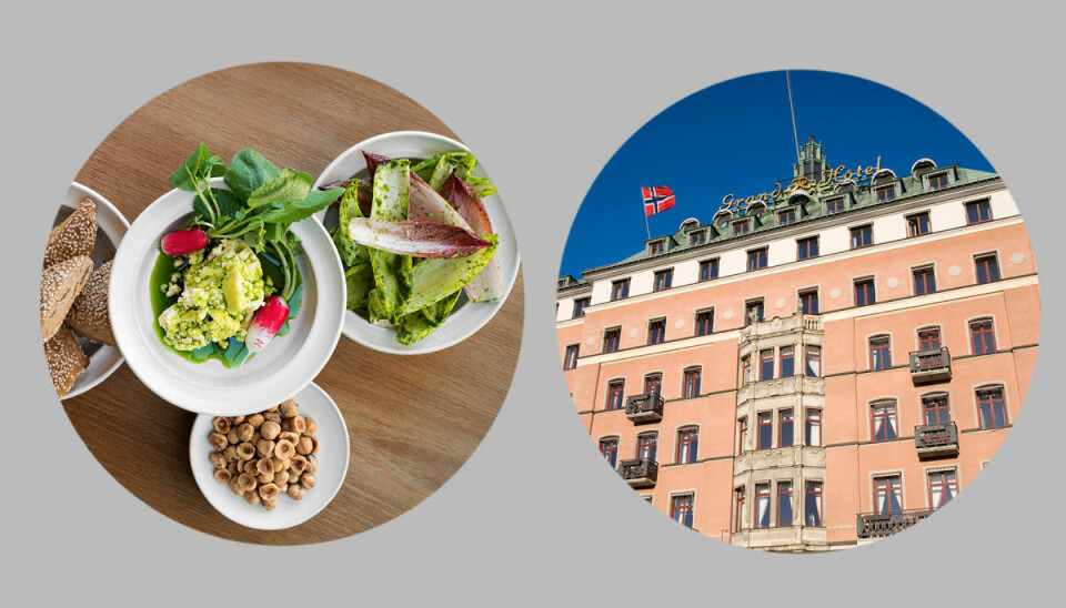 Grand Hôtel i Stockholm öppnar vegetarisk restaurang