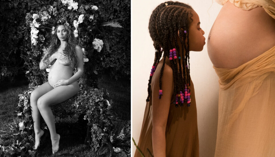Se alla bilder från Beyoncés inspirerande gravidfotografering