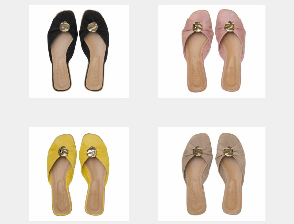 Michaela Forni har designat sandaler för Flattered. Michaela Forni har designat sandaler för Flattered.