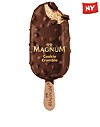 Magnum cookie crumbleH&auml;r har vi en riktig vattendelare. Det &auml;r en efter&auml;ttsglass som &auml;r v&auml;ldigt matig &ndash; inte s&auml;rskilt svalkande i hettan med andra ord. Men god? Absolut.