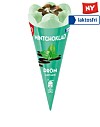 Mintchoklad dr&ouml;mEn v&auml;lkommen favorit f&ouml;r alla laktosintoleranta &ndash; mintglassen &auml;r n&auml;mligen laktosfri. Struten har choklad i mitten och h&aring;ller en j&auml;mn balans mellan friskt och gr&auml;ddigt.