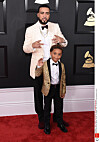 French Montana med sin son