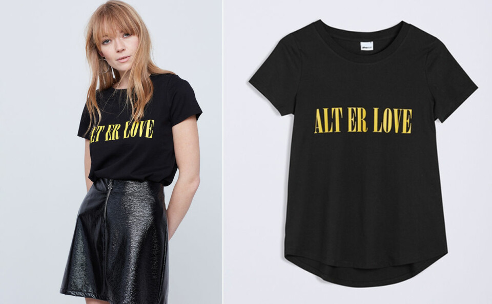 Gina Tricot släpper kollektion med Skam-tröjor