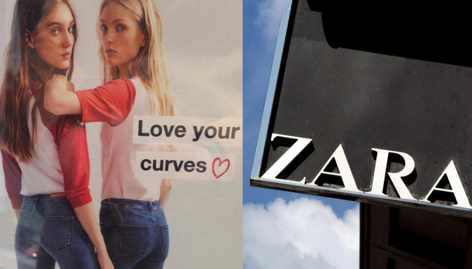 Zara kritiseras för 'kurvig' kampanj – utan kurviga modeller