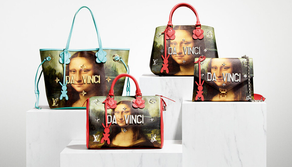 Louis Vuitton gör samarbete med konstnären Jeff Koons
