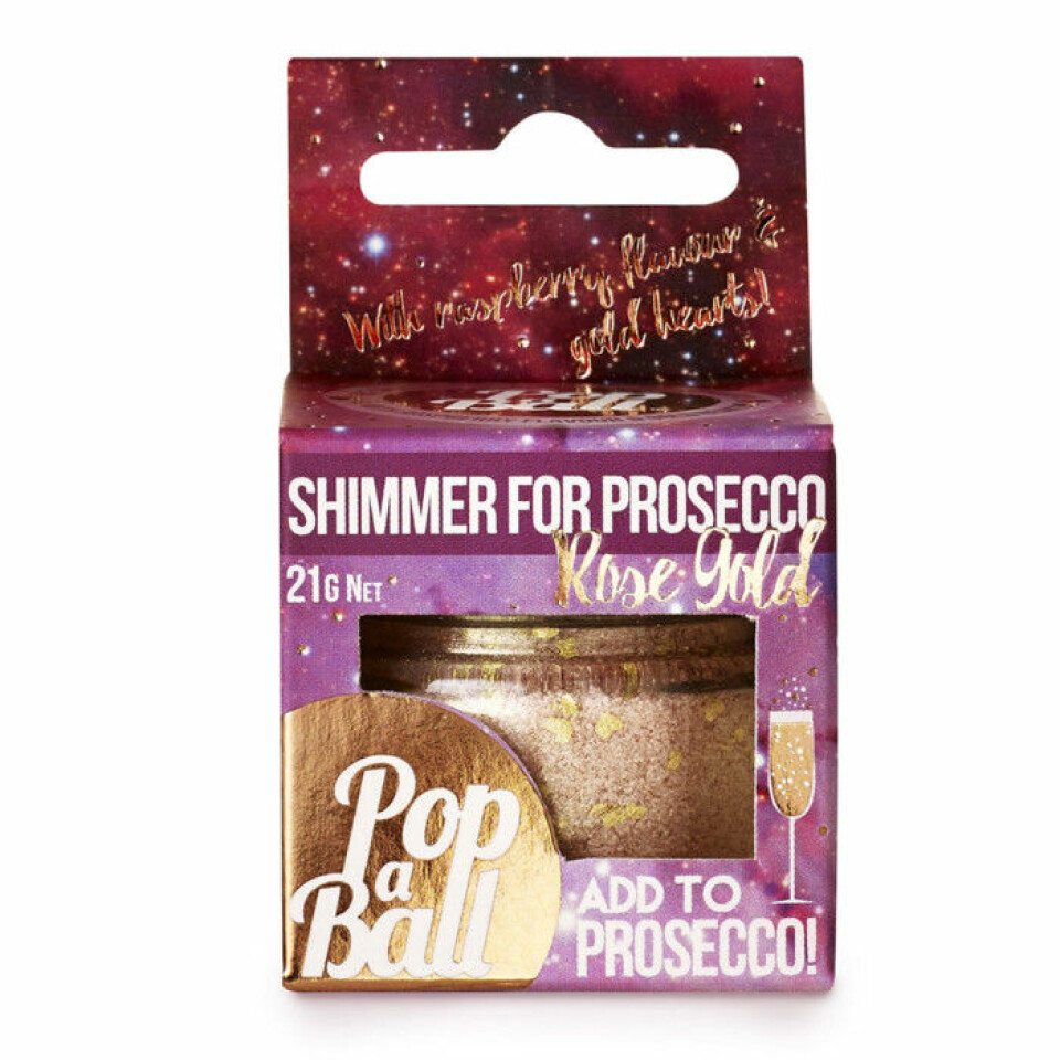 Hallonskimmer för prosecco går nu att köpa från brittiska Lakeland. Hallonskimmer för prosecco går nu att köpa från brittiska Lakeland.