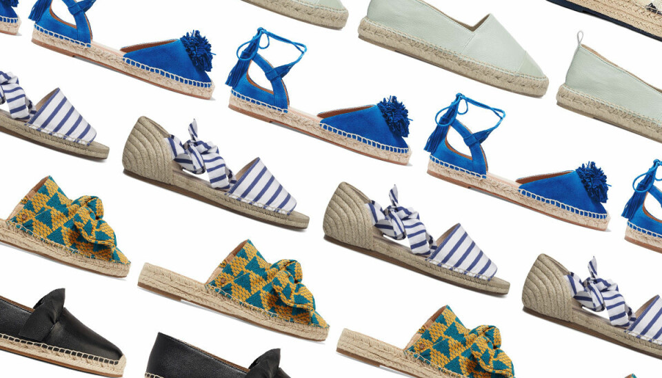 25 snygga espadrillos som är helrätt våren och sommaren 2017