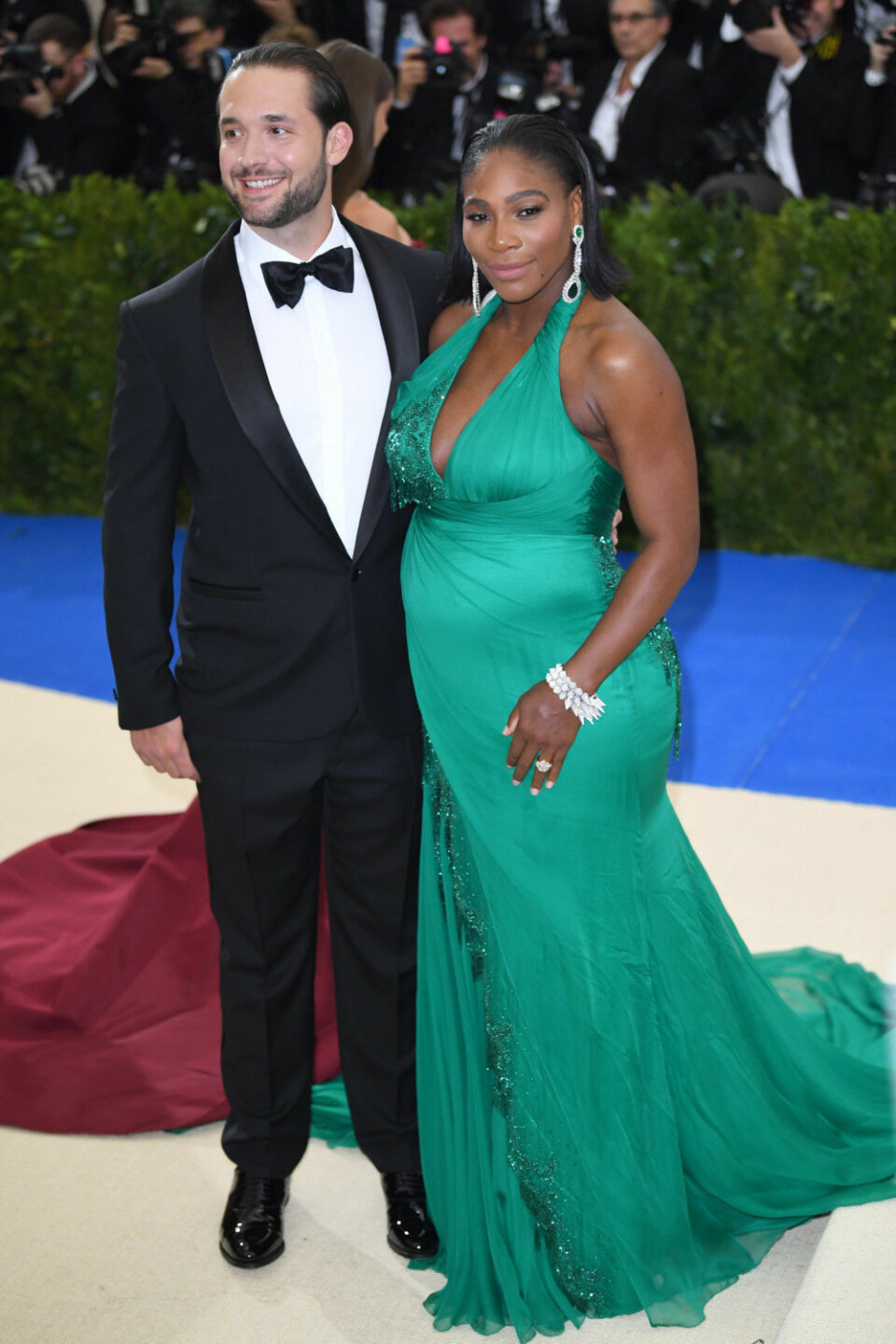 Serena Williams och Alexis Ohanian