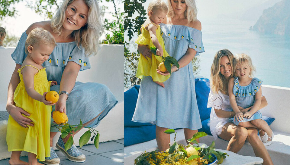 Sofi och Frida Fahrman släpper mor- och dotterkollektion för Ellos