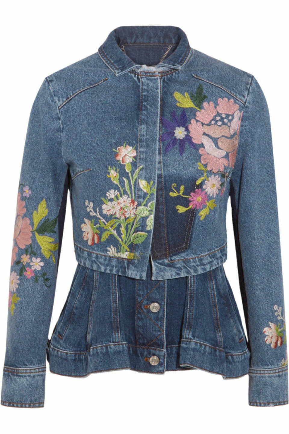 Broderade jeansjackor är vårens måste – 13 trendköp