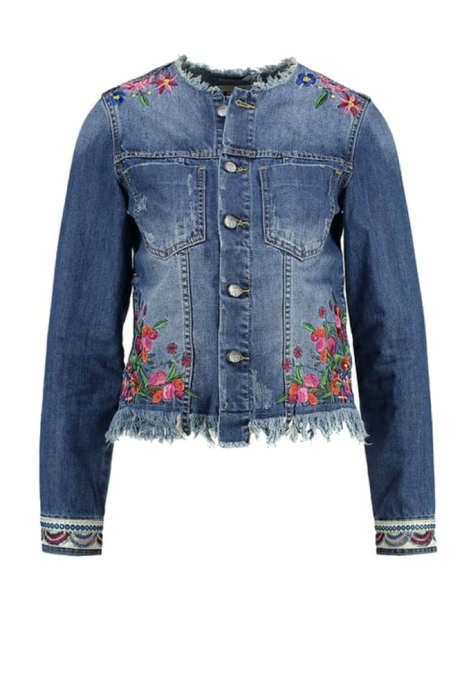 Broderade jeansjackor är vårens måste – 13 trendköp