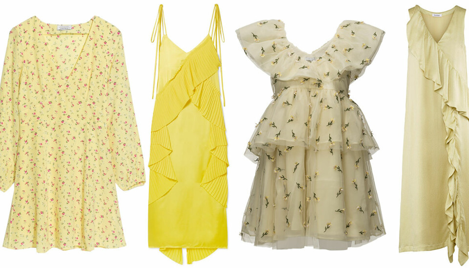 Yellow fellow! Säsongens snyggaste klänningar i trendfärgen