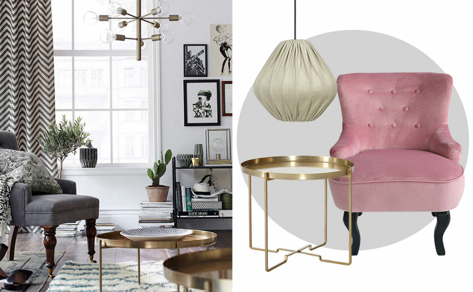 Bläddra vidare för att se inredningsnyheter hos Ellos Home.