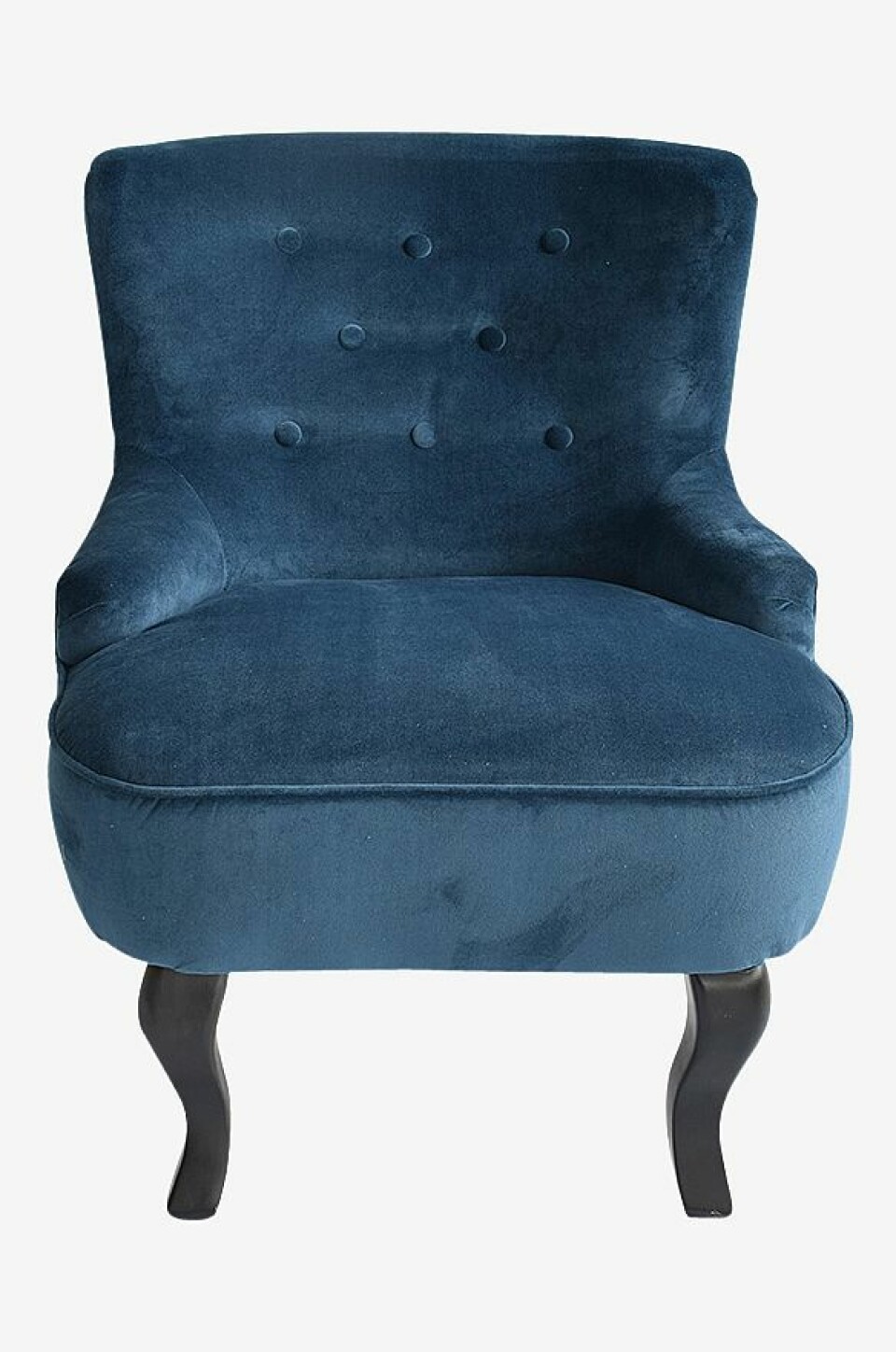 Fåtölj Amelia i blått.