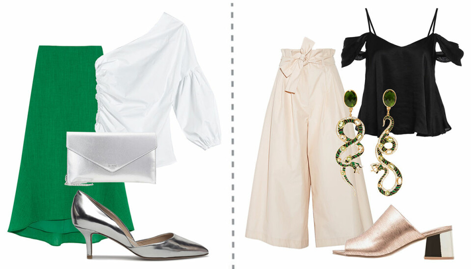 Färdigmatchat! Tre festlooks för dig som inte gillar klänning