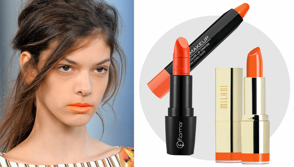 Orange is the new red – 5 läppstift i trendfärgen