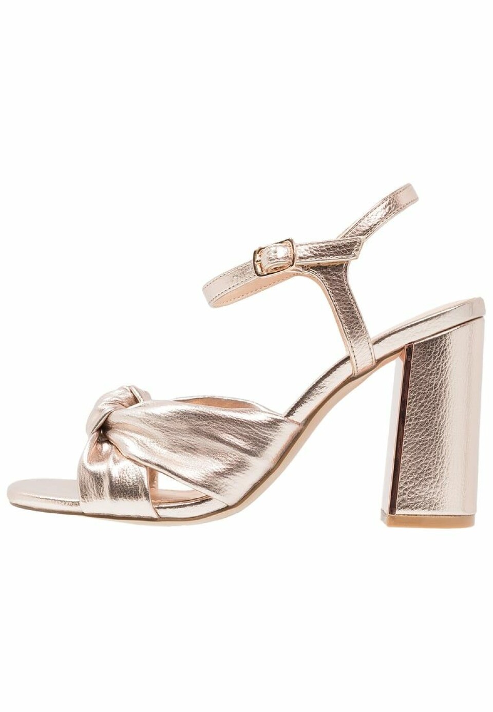 Guldfärgade klackar från Office.