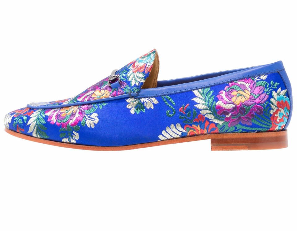 Mönstrade loafers från Melvin & Hamilton.